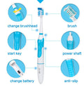 Electric Toothbrush C6 with 2 Soft Brush Heads